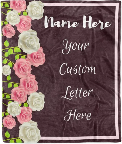 Miniatura 13 de Manta personalizada con letras de vellón, regalo de amor personalizado para mi hija, hijo de parte de mamá, manta de letras escritas a mano para mi