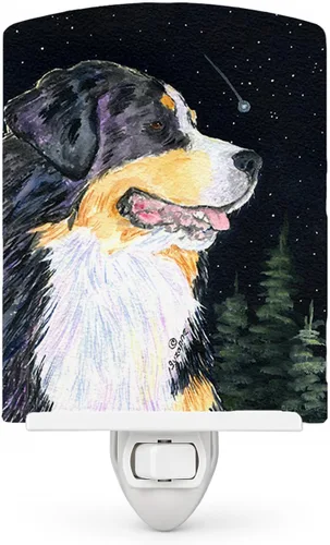 Miniatura 50 de Tesoros de la Caroline Noche estrellada Chihuahua Luz, 6" x 4," Multicolor Chihuahua 08