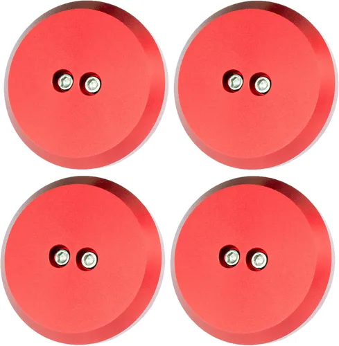 Adaptador de aluminio de la almohadilla del piso, Leave in Lift Jack Pucks para Corvette C5 C6 C7 C8 Z06 Zr1 y Porsche 911 944 964 993 996 997