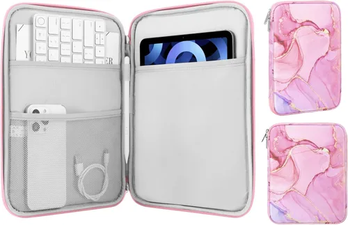 Miniatura 10 de MoKo Funda para tablet de 9 a 11 pulgadas, compatible con iPad Air M4/Pro M5 de 11 pulgadas, iPad A16 de 11 pulgadas, i-Pad 10/9/8/7th/Air 5/4th