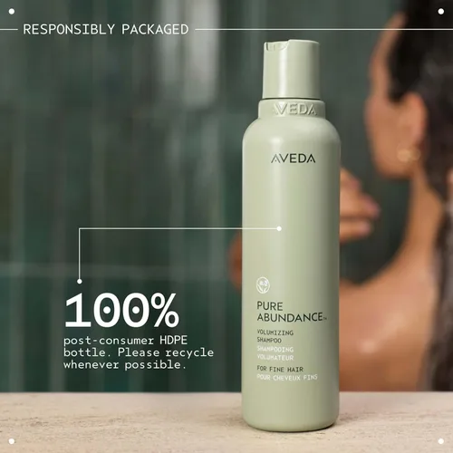Miniatura 7 de Aveda Pure Abundance Volumizing Shampoo Shampoo For Fine Hair Removes Product Build-Up And Excess Oil 4X More Volume* Notes of Jasmine