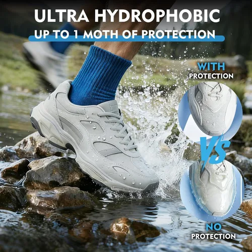 Miniatura 3 de WITOROR Protector de zapatos, nano protección impermeable contra la lluvia y las manchas, spray impermeable para zapatos, gamuza, tenis, nobuck