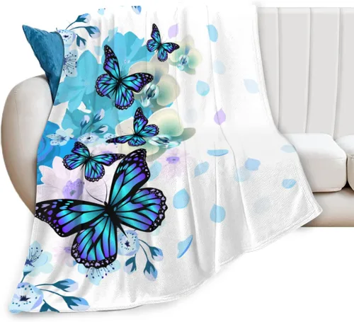 Miniatura 14 de Manta suave de cocodrilo de cocodrilo para todas las estaciones, manta gruesa y cálida de franela para cama, sofá o sillón, 50 x 40 pulgadas