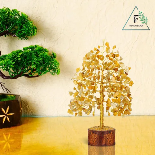 Miniatura 7 de Árbol del dinero FASHIONZAADI con piedras preciosas, bonsai hecho a mano para el equilibrio de los chakras, sanación o reiki, árbol espiritual