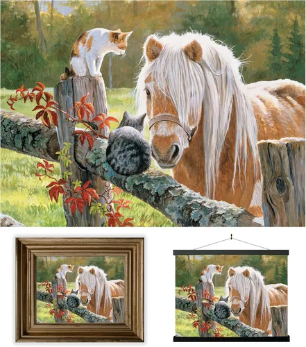 Miniatura 59 de Impresiones de arte de pared lenticular 3D LiveLife - El amor de un padre de Deluxebase. Póster 3D de león sin marco. Decoración de pared perfecta.