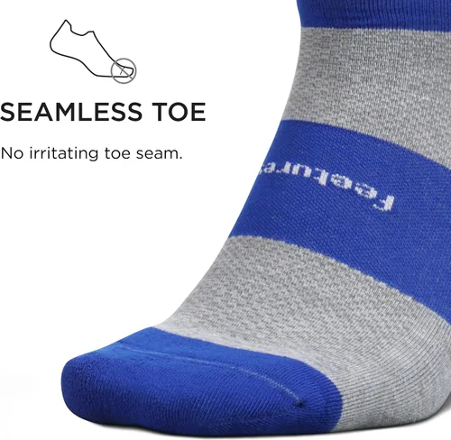Miniatura 4 de Feetures Calcetines tobilleros de alto rendimiento Max Cushion Calcetines invisibles para mujeres y hombres con lengüeta en el talón (1 par)