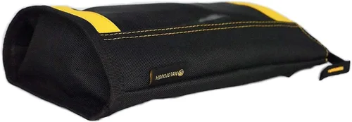 Miniatura 6 de MELOTOUGH Bolsa de lona con cremallera para herramientas, bolsa con cremallera y ventana de malla y ojales colgantes, paquete de 2