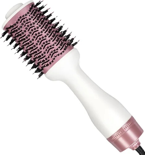 Miniatura 7 de Cepillo Secador Alisador, Desenredante Alisado Suavizante en Un Solo Paso, Reduce el Encrespamiento y Da Más Brillo para Cabello Liso y Recto