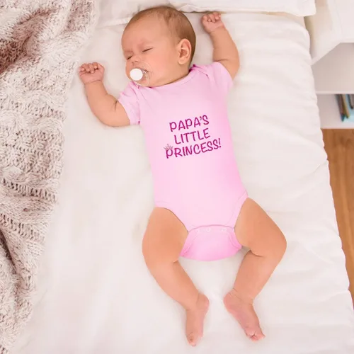 Miniatura 5 de Cute Rascals Ropa a rayas de algodón de princesa pequeña de papá para niño y niña