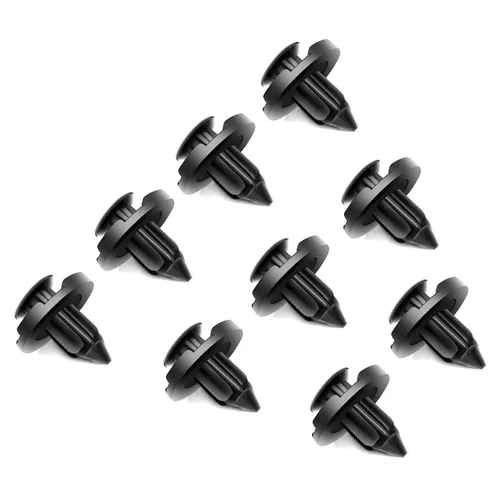 Miniatura 7 de Nissan o universal Pasadores de retén tipo empuje para guardabarros (Tamaño del agujero 8 mm, diámetro de la cabeza 20 mm, longitud del tallo 9 mm)