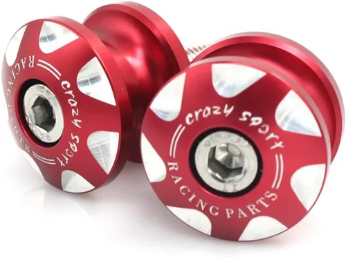 Miniatura 5 de crazy sport Carretes de basculante de 0.315 in Soporte deslizante Tornillos M8 compatibles con SUZUKI GSX-S GSXS 750 950 1000 GSXR 150 125 600