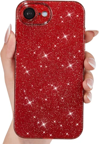 Miniatura 85 de Svanove Funda para iPhone 11 con Purpurina, Brillante Femenina Linda con Brillo Resplandeciente Reluciente Luminosa Funda de Teléfono para Mujeres
