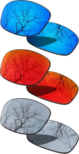 Miniatura 22 de Set of 3 Replacement Lenses for Oakley Fives Squared OO9238 Pack