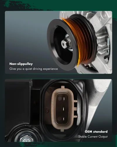 Miniatura 5 de SCITOO Reemplazo del alternador para Hyundai para Santa Fe 2019-2020, para Hyundai para Sonata 2015-2019, para Kia para Optima 2016-2020, para Kia