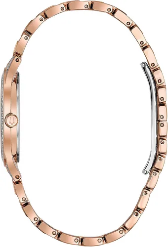 Miniatura 3 de Bulova Crystal Pave - Reloj de cuarzo de 3 manecillas