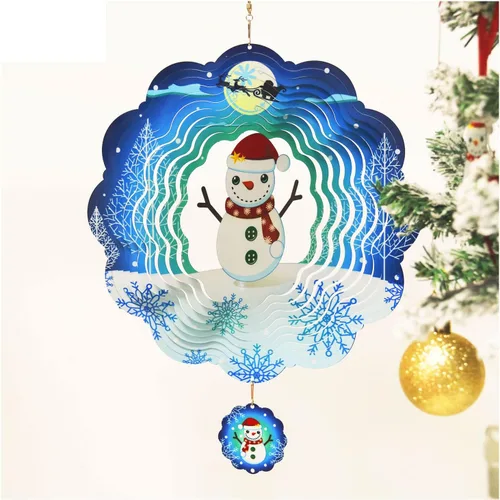 Miniatura 12 de Molinillos de viento de colibrí para patio y jardín, molinillo de viento de metal 3D de 12 pulgadas, regalos de colibrí para mamá y papá, molinillo