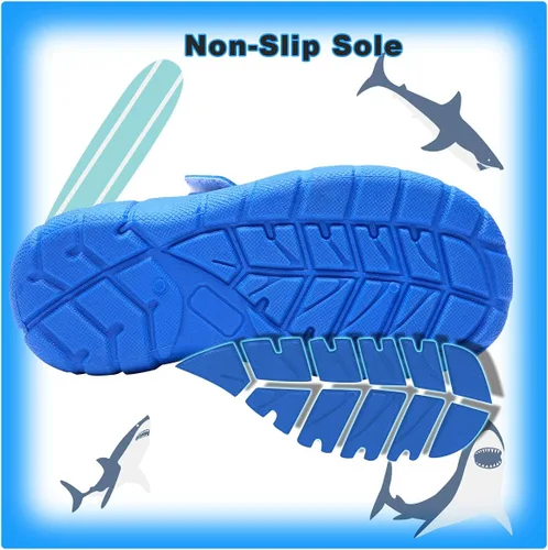 Miniatura 5 de WateLves Zapatos acuáticos para niñas y niños, de secado rápido, calcetines acuáticos para playa, natación, piscina, sandalias al aire libre