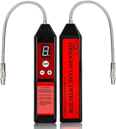 Miniatura 7 de Wale&Morn Detector de fugas para fugas de gas halógeno, Detector de fugas de refrigerante de aire acondicionado con luz indicadora HVAC R22 R410A