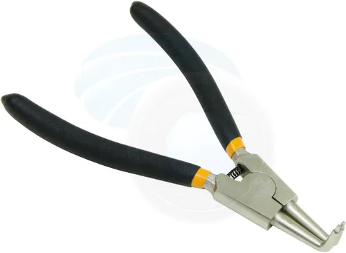 Miniatura 4 de TOLSEN Alicates de extracción de clip de anillo de retención doblado externo resistente C-Clip
