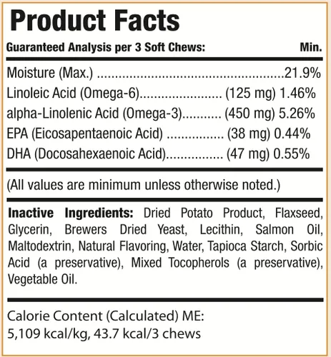Miniatura 7 de Larry - Aceite de salmón para piel y pelaje de perros, suplementos para perros para picazón en la piel y alivio de alergias, Omega 3, 4, DHA y EPA