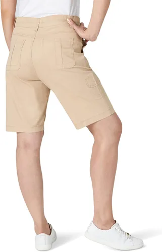 Miniatura 3 de Lee Beatrix bermuda Avey con cintura tejida de calce holgado para mujer
