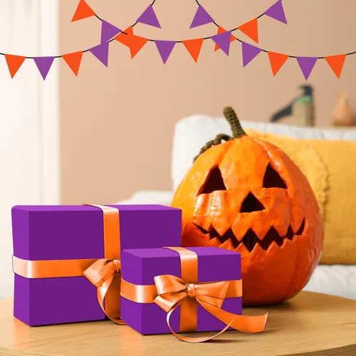 Miniatura 7 de Morcheiong 60 hojas de papel de seda púrpura para envolver regalos, papel de seda a granel para manualidades, manualidades, floral, cumpleaños