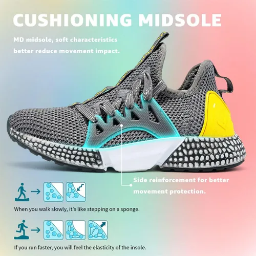 Miniatura 4 de WETIKE - Zapatos deportivos ligeros de malla