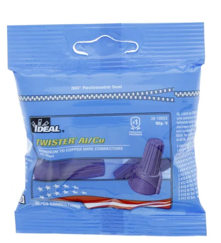 Miniatura 9 de IDEAL INDUSTRIES 4330129847 30-1065S Twister Al/Cu Conn, 1 Pack