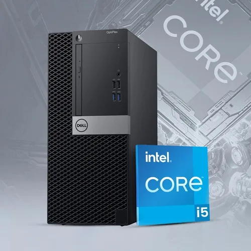 Miniatura 4 de Dell Torre PC de sobremesa – Procesador Intel Core i5-6500 de 6ª generación – 8 GB DDR4 RAM – 256 GB SSD – Teclado y mouse – Wi-Fi – Oficina, Hogar