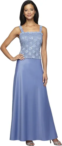 Miniatura 2 de Alex Evenings Vestido de dos piezas para mujer con chaqueta de encaje talla petite y regular