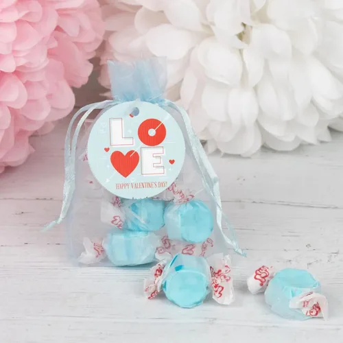 Miniatura 3 de Paquetes de 100 bolsas de organza de 4 x 6 pulgadas, color azul bebé para baby shower, Navidad, recuerdos de fiesta, cumpleaños, boda, despedida
