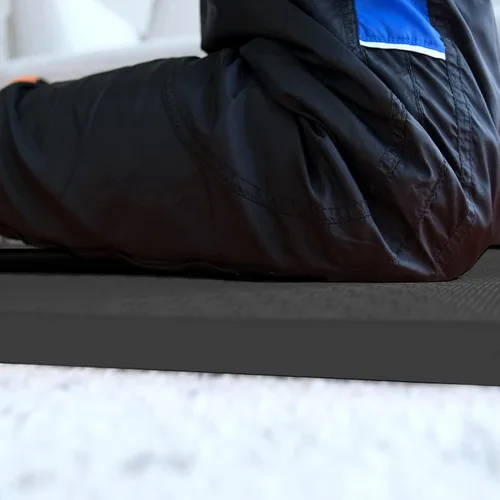 Miniatura 4 de Hatha Yoga - Tapete de yoga de 4/5 pulgadas de elastómero termoplástico, tapetes de fitness y ejercicio de gran tamaño 72 pulgadas de largo x 32