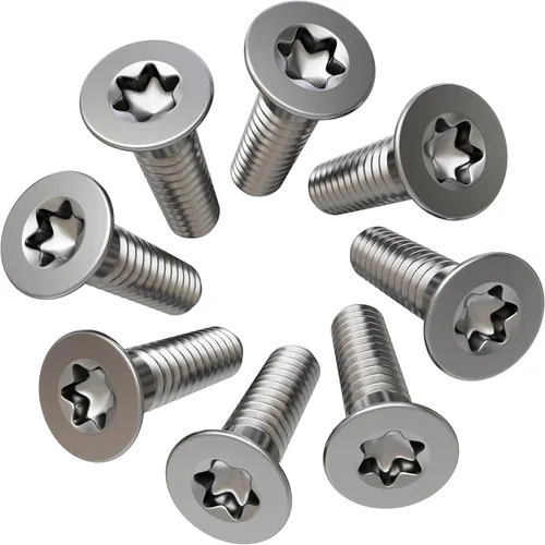 Miniatura 10 de 8 tornillos de retención de rotor de freno 11609271 de acero inoxidable M8x1.25 Torx T30 de repuesto para Chevrolet/GMC/Buick/Cadillac Silverado