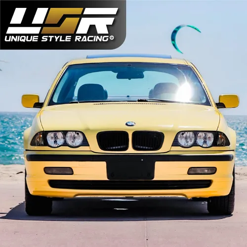 Miniatura 9 de DEPO 99-01 E46 4D - Juego de lámparas de señal de giro de esquina de color humo europeo (izquierda + derecha) compatible con BMW E46 1999-2001 Serie