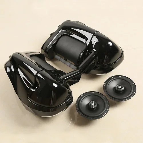 Miniatura 9 de TCT-MOTORPARTS Carenaduras inferiores ventiladas con caja de altavoces de 6 1/2" para Harley Touring Road King Street Electra Glide Road Glide Ultra