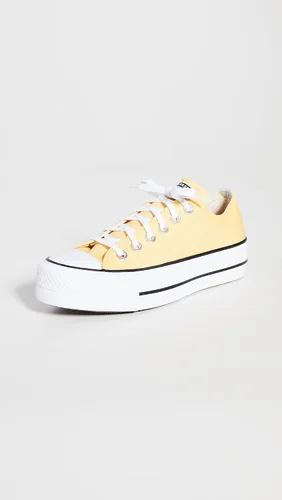 Miniatura 2 de Converse Chuck Taylor All Star Lift Ox Tenis para mujer, amarillo mantequillablanconegro, talla 6 M de EE. UU, Amarillo