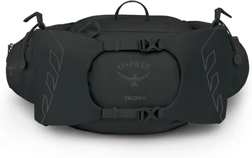 Miniatura 6 de Osprey Talon 6L Men's Lumbar Hiking Waist Pack - Fanny Pack with Water Bottle Holders Negro/Gris Carbón