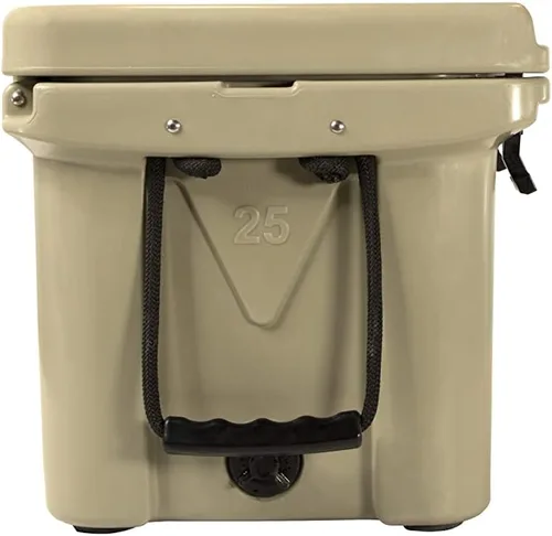Miniatura 5 de Mammoth Ranger 25 - Hielera rígida aislada con capacidad de 25 cuartos de galón, capacidad para 30 latas, ideal para barco, campamento, bronceado
