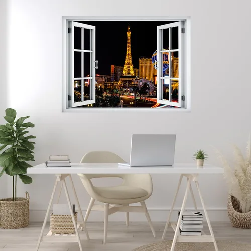 Miniatura 17 de wall26 Adhesivo de pared extraíble/mural de pared Spring on the Plains Creative Window View Decoración de pared - 36 x 48 pulgadas Primavera