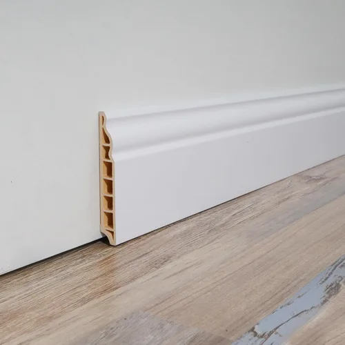 Miniatura 9 de Art3d Moldura para zócalo de pared, paquete de 8 unidades de 56 x 3.2 pulgadas, zócalo de poliestireno de alto impacto, instalado con pegamento