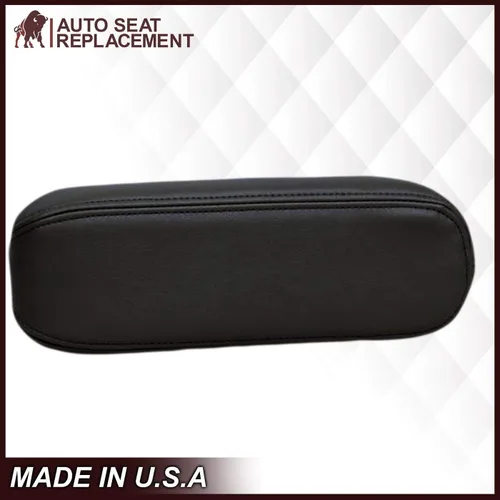 Miniatura 3 de 2002 2003 Ford F250 F350 Lariat Crew Cab Funda de cuero sintético para reposabrazos, reemplazo (Cubierta de reposabrazos (se ajusta a ambos lados)