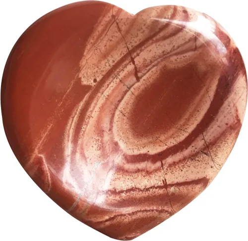 Miniatura 14 de Fekuar Piedra natural de flor de cerezo, ágata de cuarzo para el pulgar, tallada a mano, cristal curativo en forma de corazón, piedra para aliviar