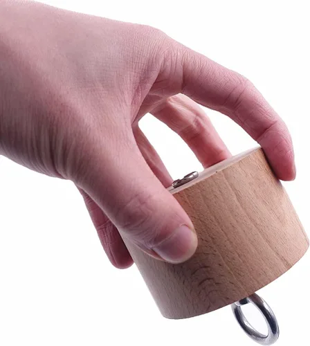 Miniatura 6 de Empuñadura de bloque de pellizco de madera Entrenamiento Escalada Power Grip Antebrazo Dedo Ejercitador de dedos Equipo de fortalecimiento