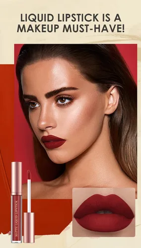 Miniatura 2 de BestLand Juego de 12 Labiales Líquidos Mate + Lápices Delineadores de Labios, Juego de Maquillaje de Labios de Un Solo Paso, Pigmento Aterciopelado
