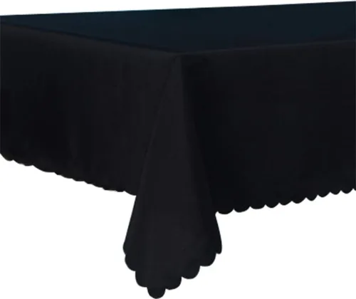 Miniatura 6 de Queenbox - Mantel rectangular rectangular de poliéster para bodas, fiestas, hoteles, restaurantes
