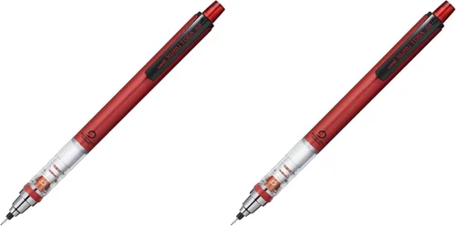 Miniatura 7 de Lápiz portaminas Uni Kuru Toga estándar, negro, 0.0112 pulgadas, rosado bebé