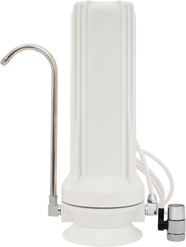 Anchor AF-3110 - Filtro de agua alcalino, mineral, antioxidante de 10 etapas, elimina PFAS, metales pesados, cloro (blanco)