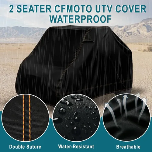 Miniatura 4 de CFMOTO Cubierta para UTV de Alta Resistencia Protección Todo Clima Impermeable para CFMOTO Uforce Zforce 500 600 800 950 1000 U6 U10 Z10 Protector