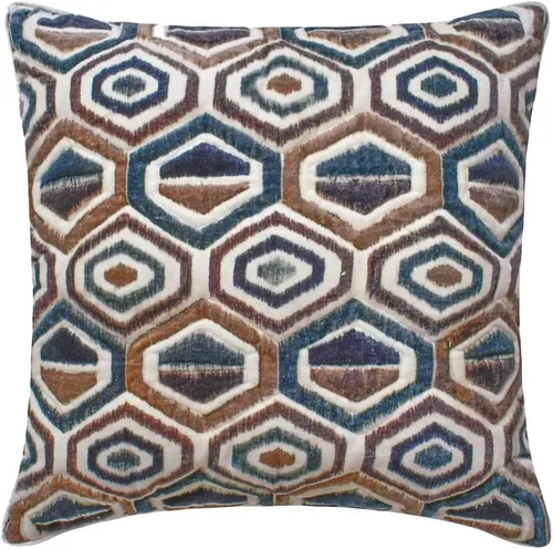 Miniatura 19 de The HomeCentric Fundas de almohada, fundas de cojín decorativas marrones para sofá de 16 x 16 pulgadas (15.7 x 15.7 in), cojines jacquard, 7. Marrón