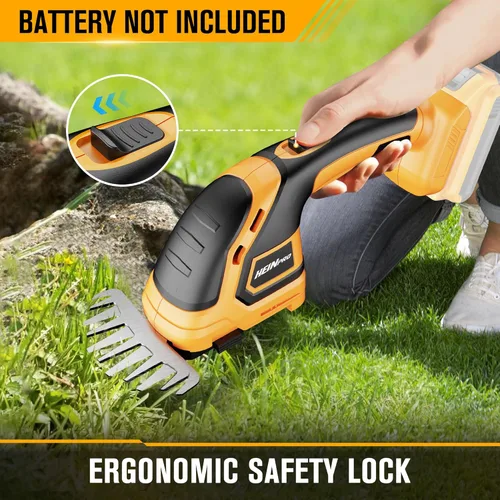 Miniatura 6 de HEINPRO Cortasetos Inalámbrico Compatible con Batería DEWALT 20V MAX (Sin Batería), Cortasetos Eléctrico Inalámbrico, Recortadora de Césped